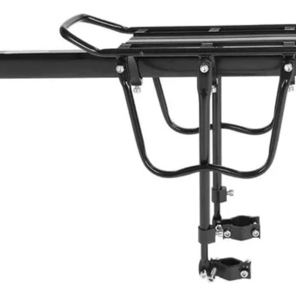 IMPORTCLICK - Parrilla Bicicleta ConSin Freno Disco Porta Alforjas - Negro