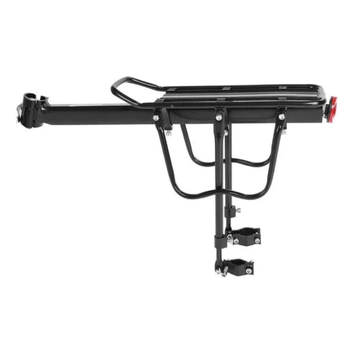 IMPORTCLICK - Parrilla Bicicleta ConSin Freno Disco Porta Alforjas - Negro