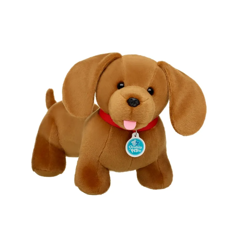 BUILD A BEAR - Peluche perro salchicha Build A Bear suave y abrazable