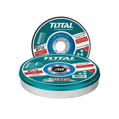 TOTAL TOOLS - JGO 10 DISCOS CORTE METAL 4 12 TOTAL TAC2211155