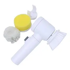 IMPORTCLICK - Cepillo Limpieza Eléctrico Multifuncional Cabezas Intercambiables