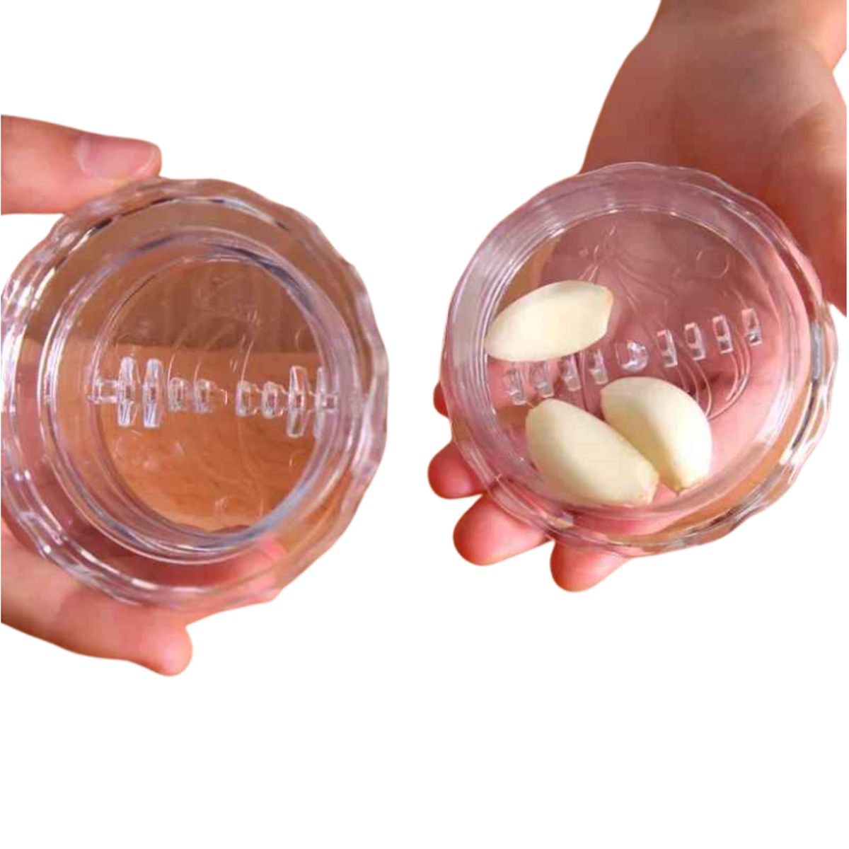 GENERICO - Moledor De Ajo picador De Ajo Manual Circular Acrìlico