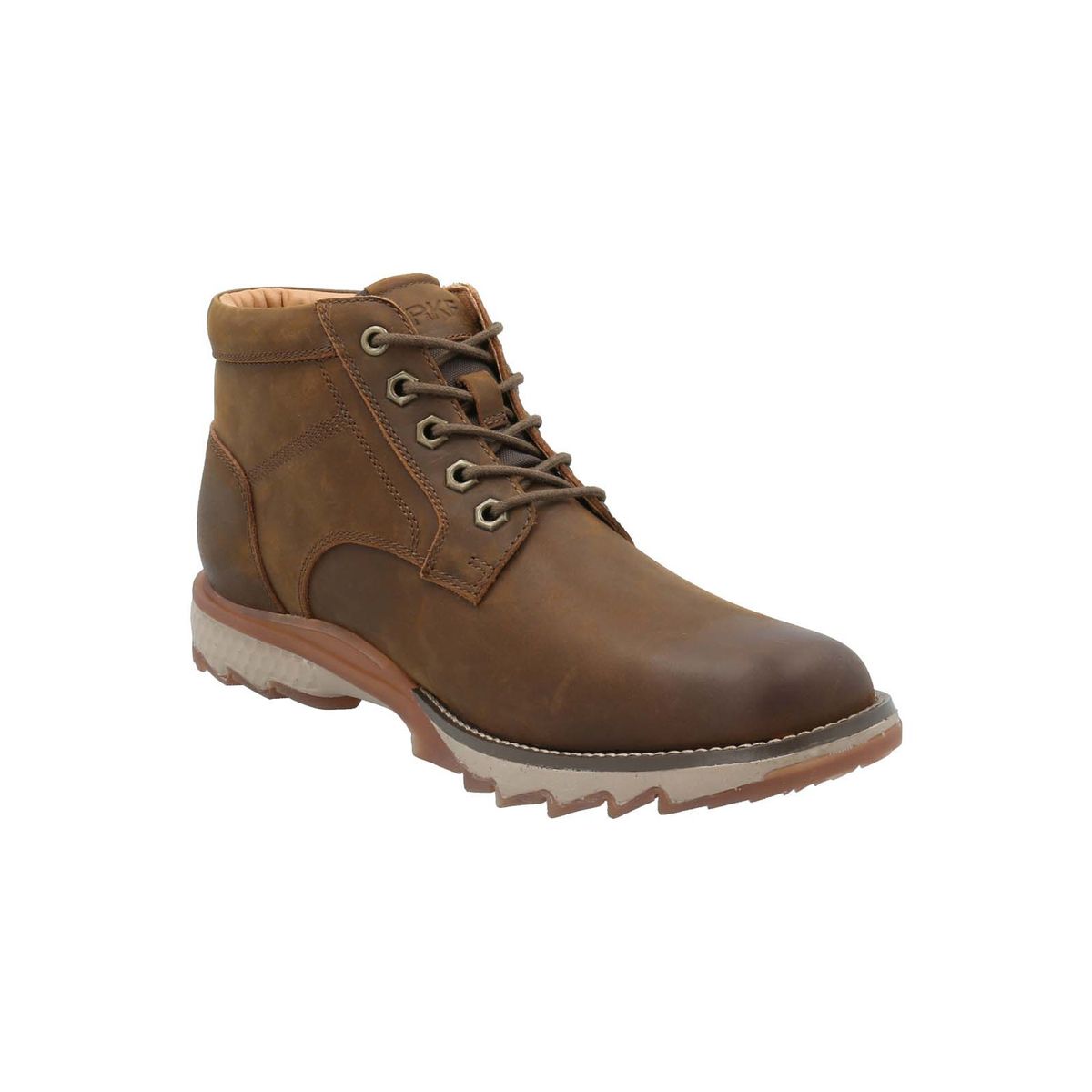 ROCKFORD - Botín Cuero Hombre Arvon Chocolate ROCKFORD