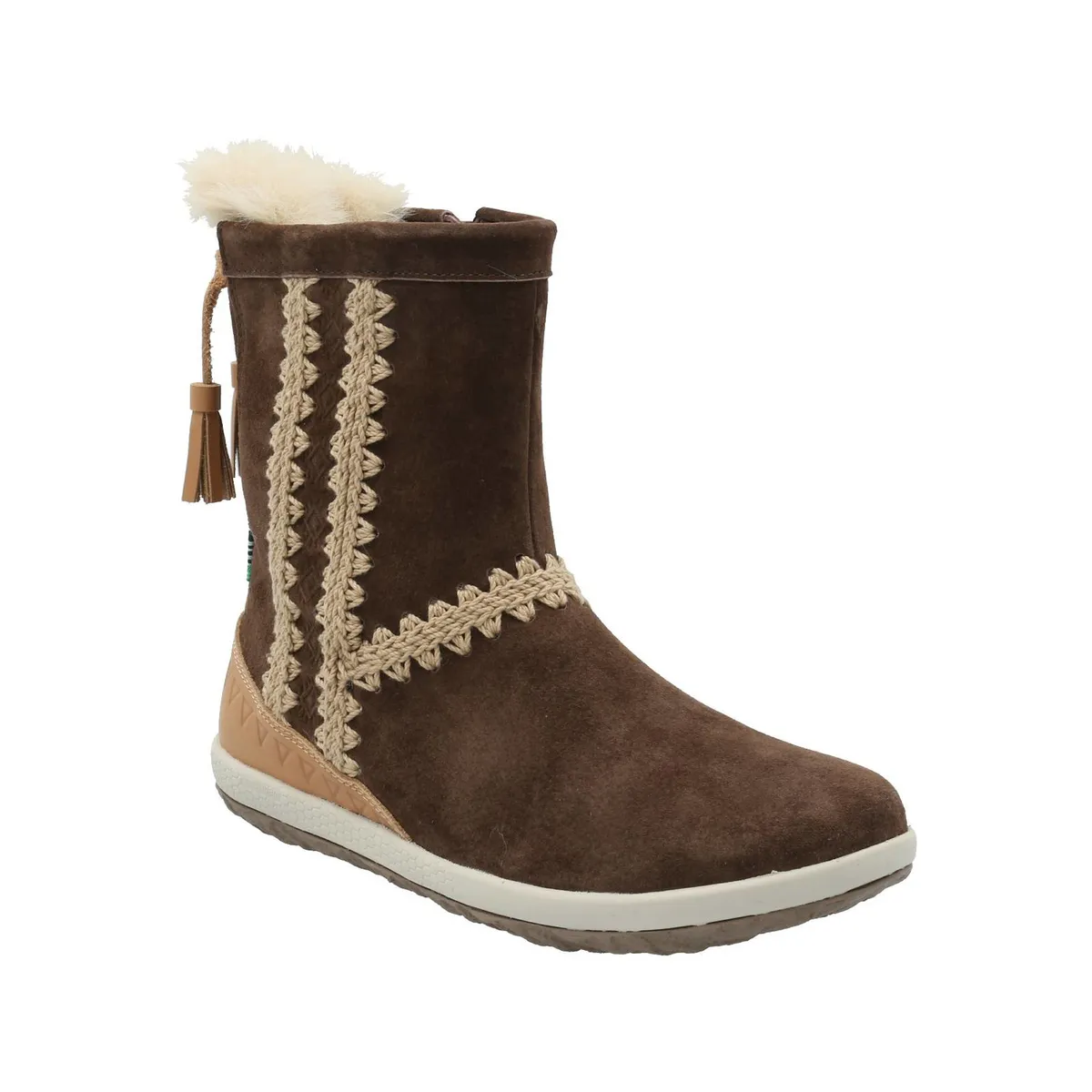 ROCKFORD - Botín Cuero Mujer Andalea Chocolate ROCKFORD