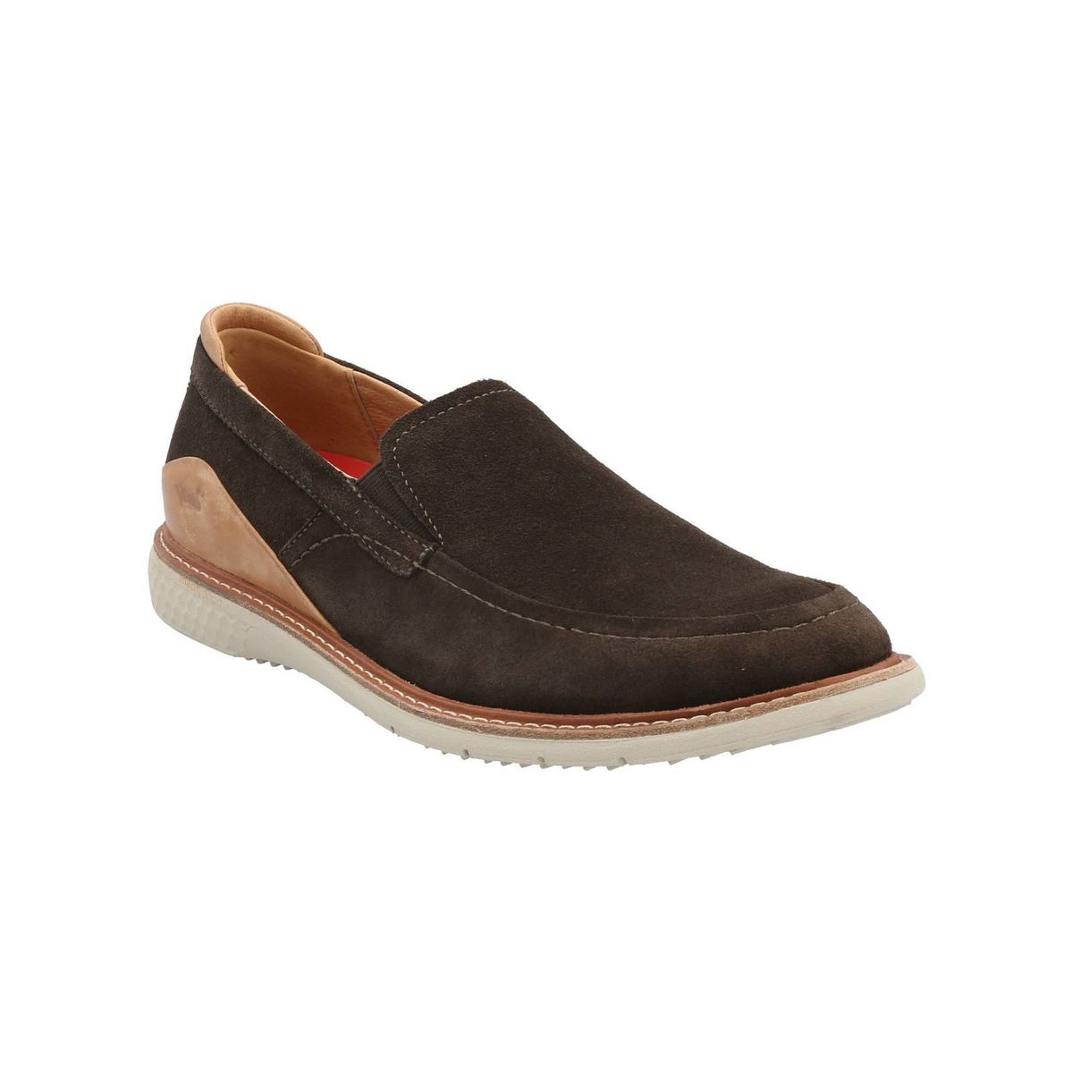 ROCKFORD - Mocasín Cuero Hombre Marke Café ROCKFORD