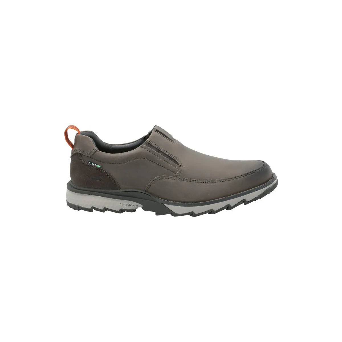 ROCKFORD - Zapato Cuero Hombre Nelie Gris ROCKFORD