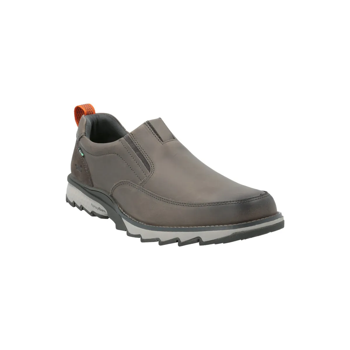 ROCKFORD - Zapato Cuero Hombre Nelie Gris ROCKFORD