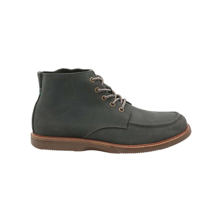 Botín Cuero Hombre Bisley Gris