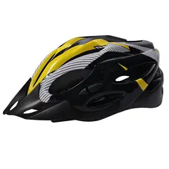 IMPORTCLICK - Casco Bicicleta Profesional Full Seguridad Amarillo - Amarillo