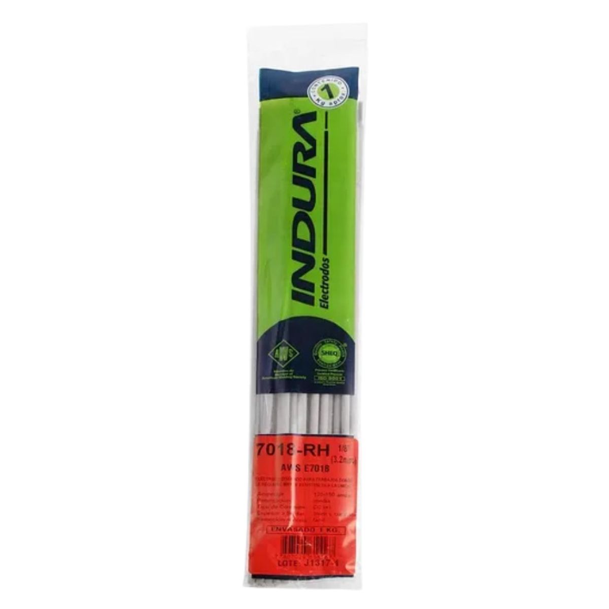 INDURA - Electrodo 7018-RH 1/8" 1 Kg Indura