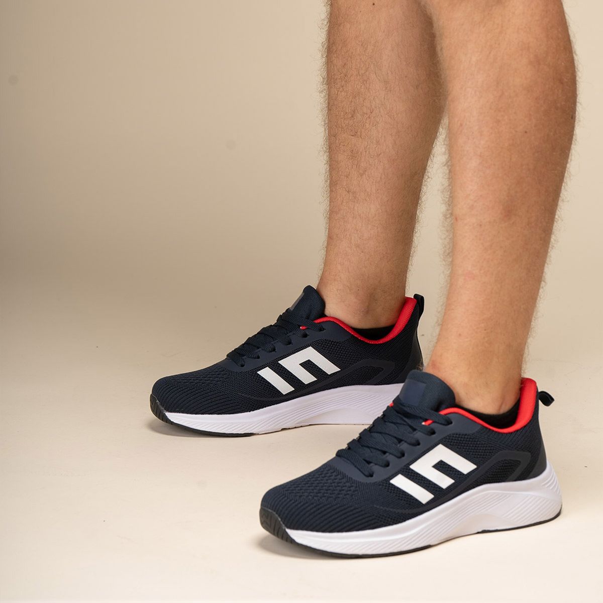 CHINITOWN - Zapatilla Hombre Azul Rojo Flowison Chinitown