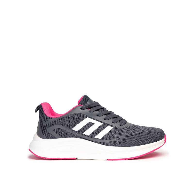 CHINITOWN - Zapatilla Mujer Gris Rosa Triale Chinitown