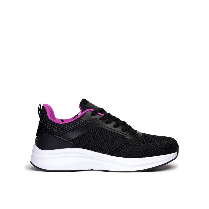 CHINITOWN - Zapatilla Mujer Negro Morado Neole Chinitown