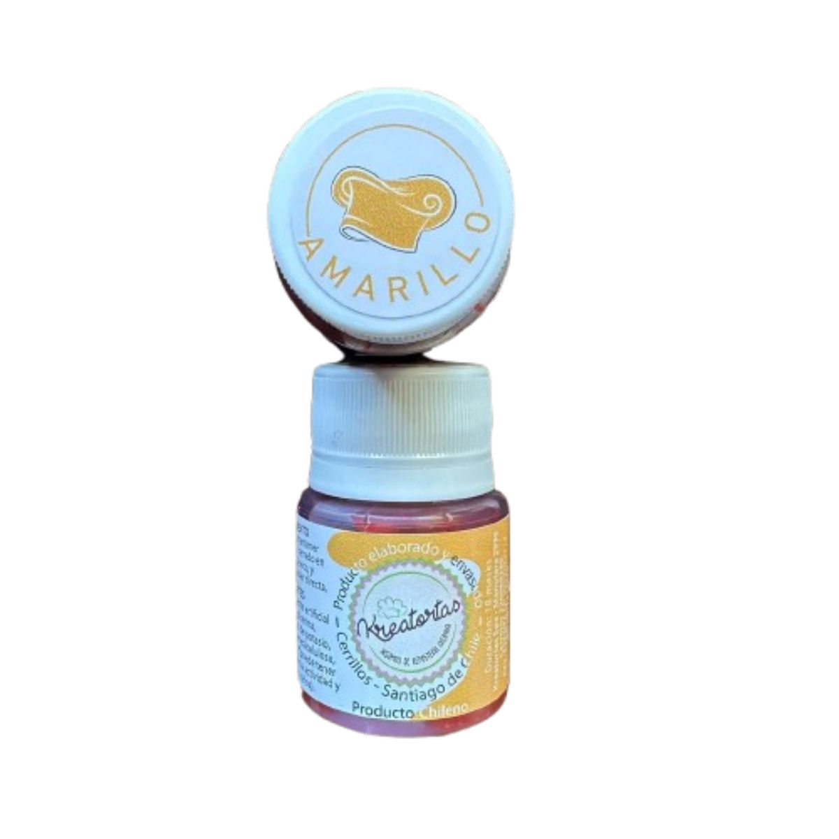 GENERICO - Colorante Gel Amarillo Comestible Reposteria Kreatortas 30g