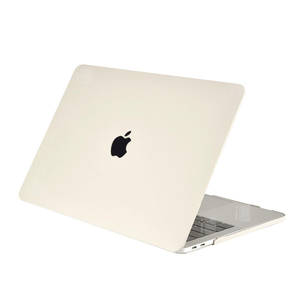 GENERICO - Kit Carcasa Mate y Protector Para MacBook Pro M1/M1 y 2020 - Crema