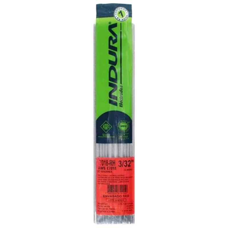 INDURA - Electrodo 7018-RH 3/32" 1 Kg Indura