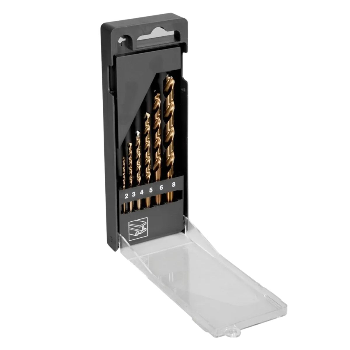 BAHCO - JUEGO DE BROCAS BAHCO HSS-CO 2-8 MM 6 PZAS. 4511-SET-6