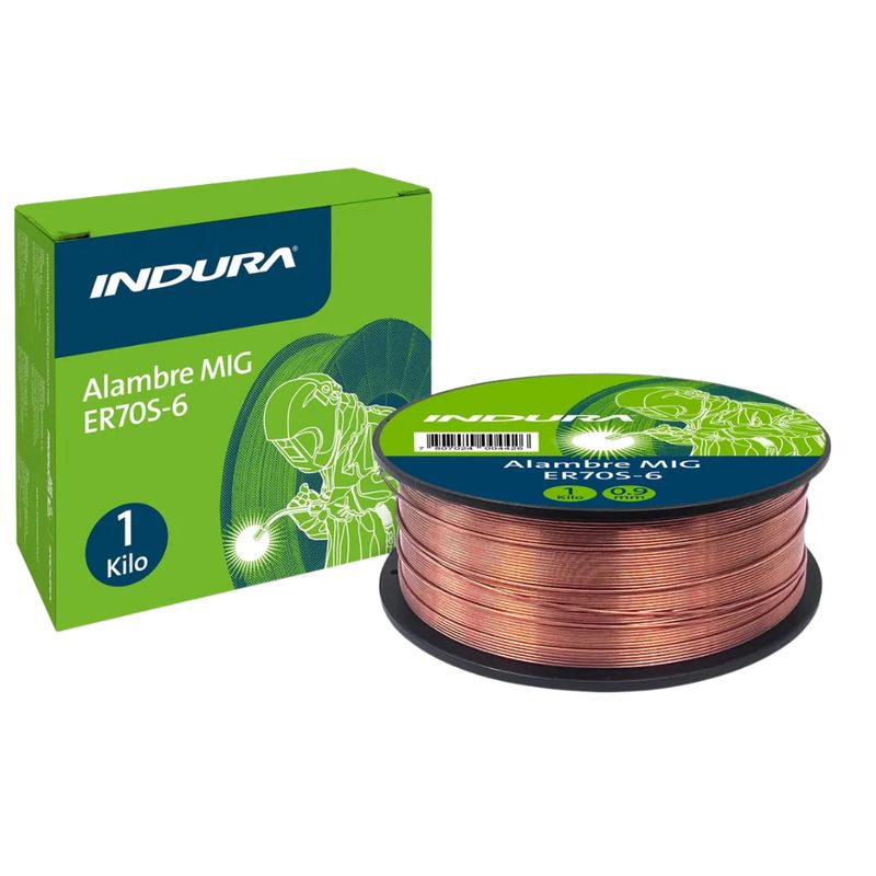 INDURA - Alambre Mig Indura ER70s-6 0.8 Mm X 1Kg Indura