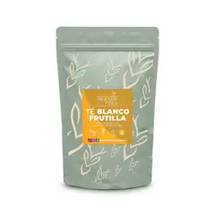 GENERICO - Te Blanco Manzana Y Frutilla 100 gr Blends & Tea - Verde