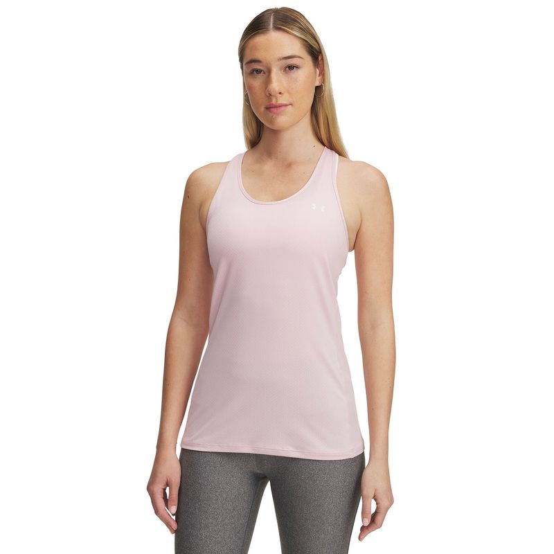 UNDER ARMOUR - Polera Sin Mangas Heatgear Mujer Rosa UNDER ARMOUR