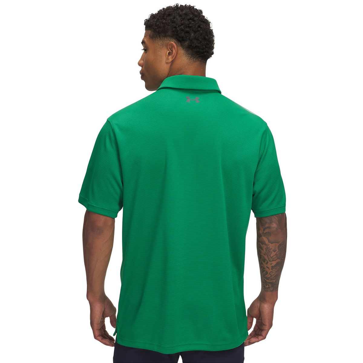 UNDER ARMOUR - Polo Manga Corta UA Tech Hombre Verde UNDER ARMOUR