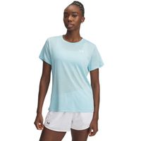 Polera Manga Corta Tech Twist Mujer Azul