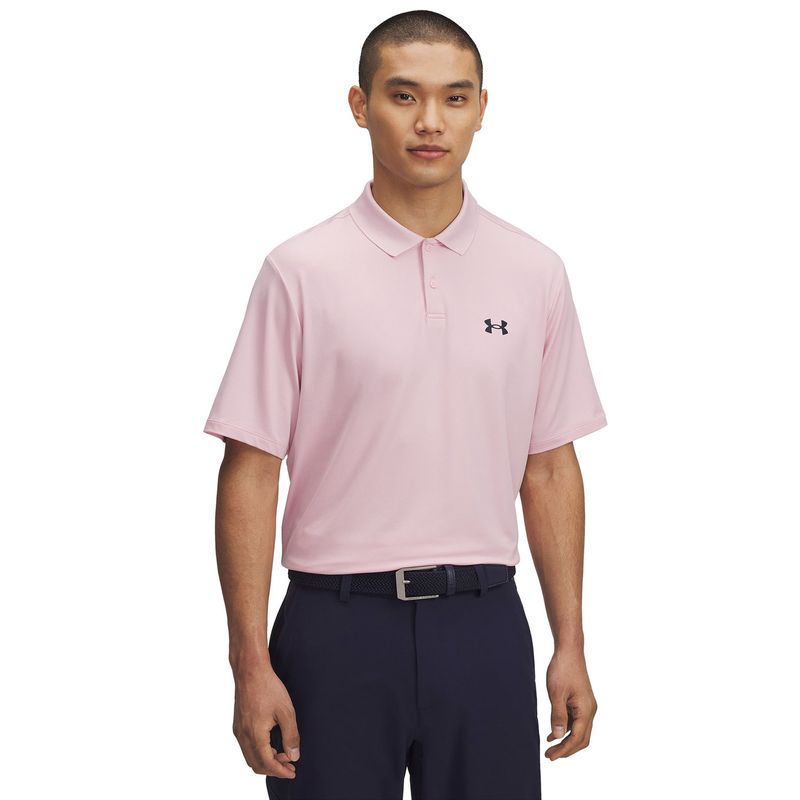 UNDER ARMOUR - Polera Manga Corta Matchplay Hombre Rosa UNDER ARMOUR