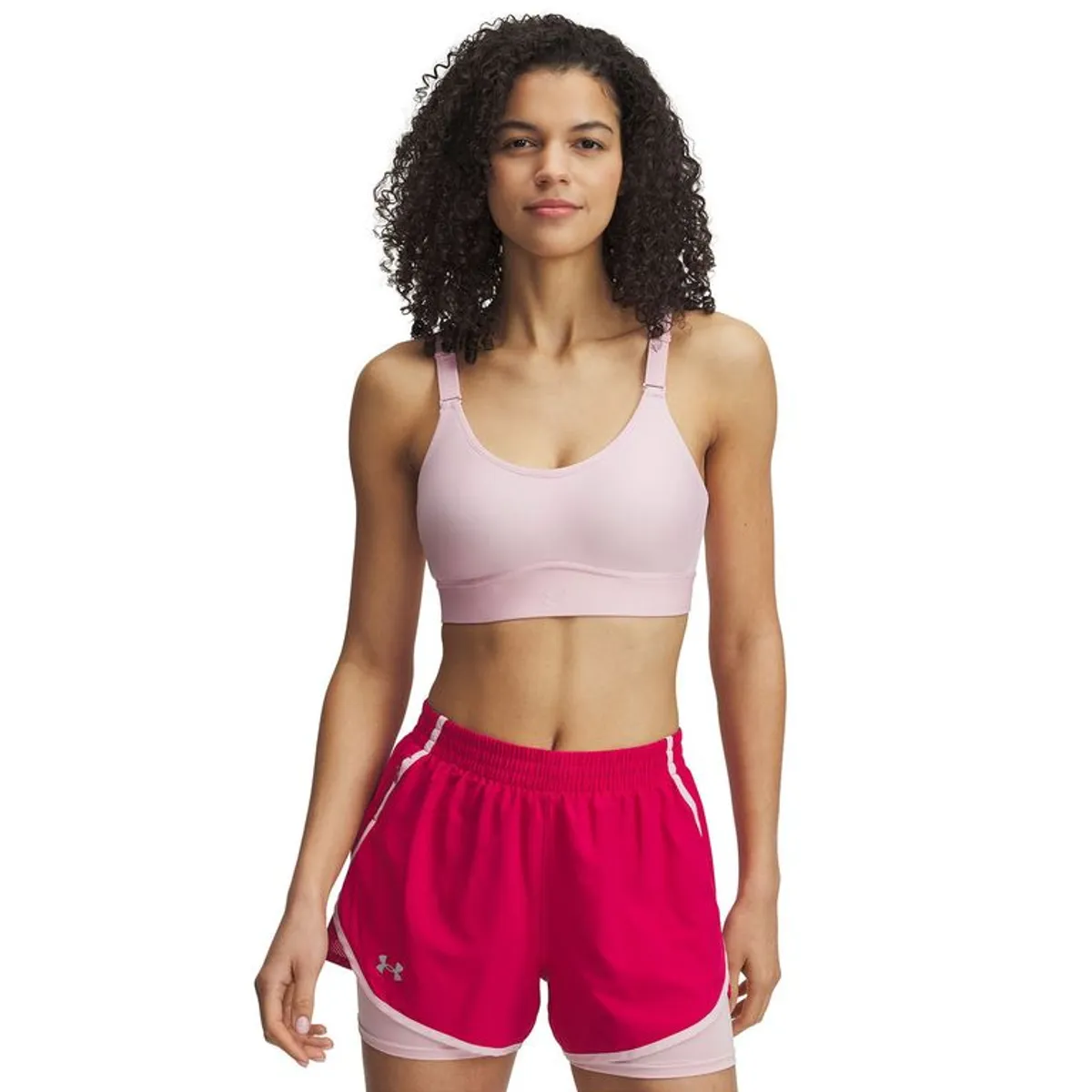 UNDER ARMOUR - Sostén Deportivo Infinity 2 Mid Mujer Rosa UNDER ARMOUR