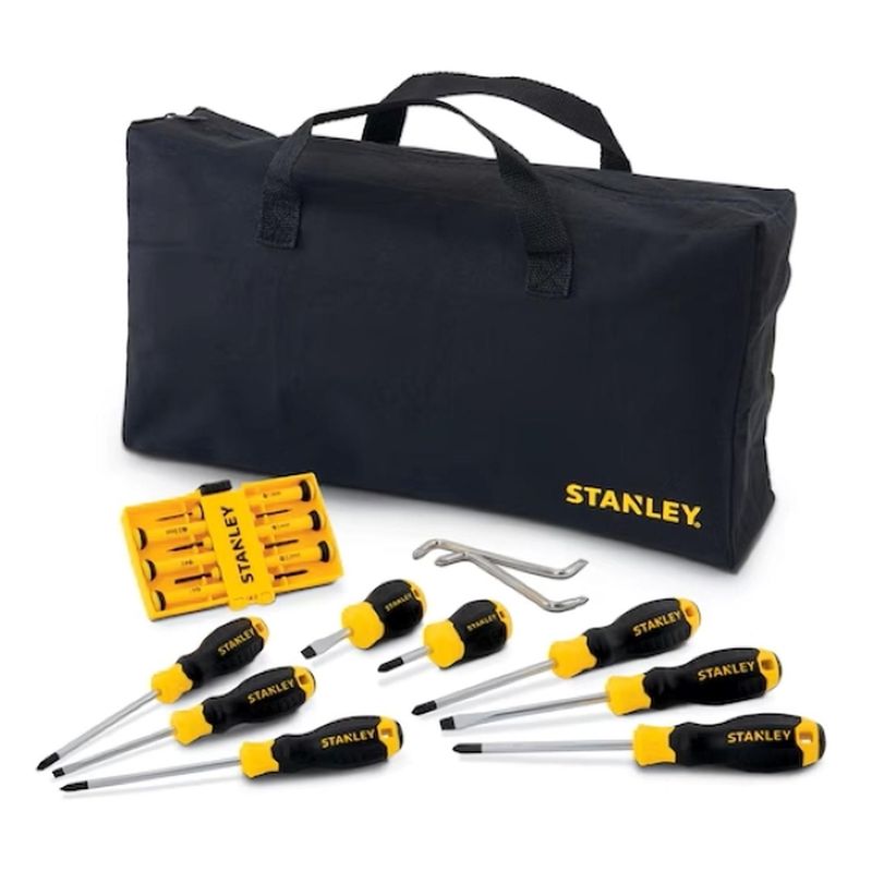 STANLEY - Juego de 16 Destornilladores + Bolso STMT65616 Stanley