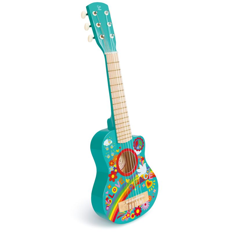 HAPE - Guitarra con flores Hape
