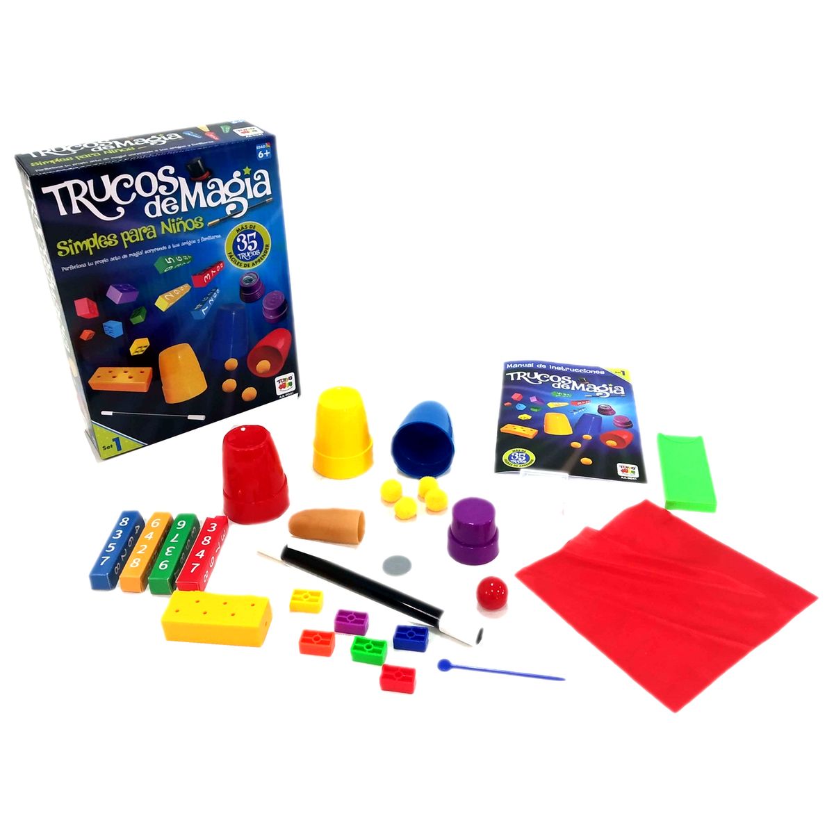TOYNG - Juego de Magia Set de Magia 1 (35 Trucos) - Toyng