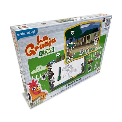 Imagen 2 del producto Juego Educativo Pizarra 2 En 1 - Zenon