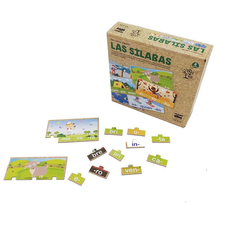 TOYNG - Juego Ecológico Las Silabas - Toyng