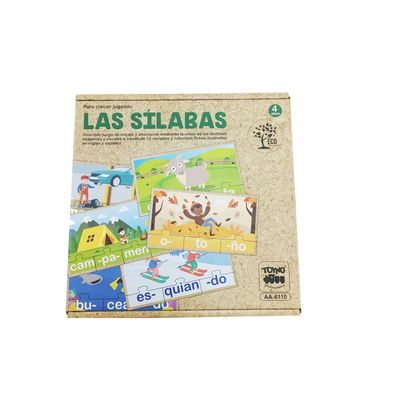 Imagen 2 del producto Juego Educativo Ecológico Silabas -