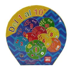 TOYNG - Juego Egucativo Del 1 Al 10