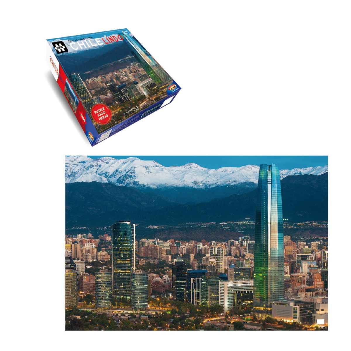 TOYNG - Puzzle Santiago (1000 Piezas) - Toyng