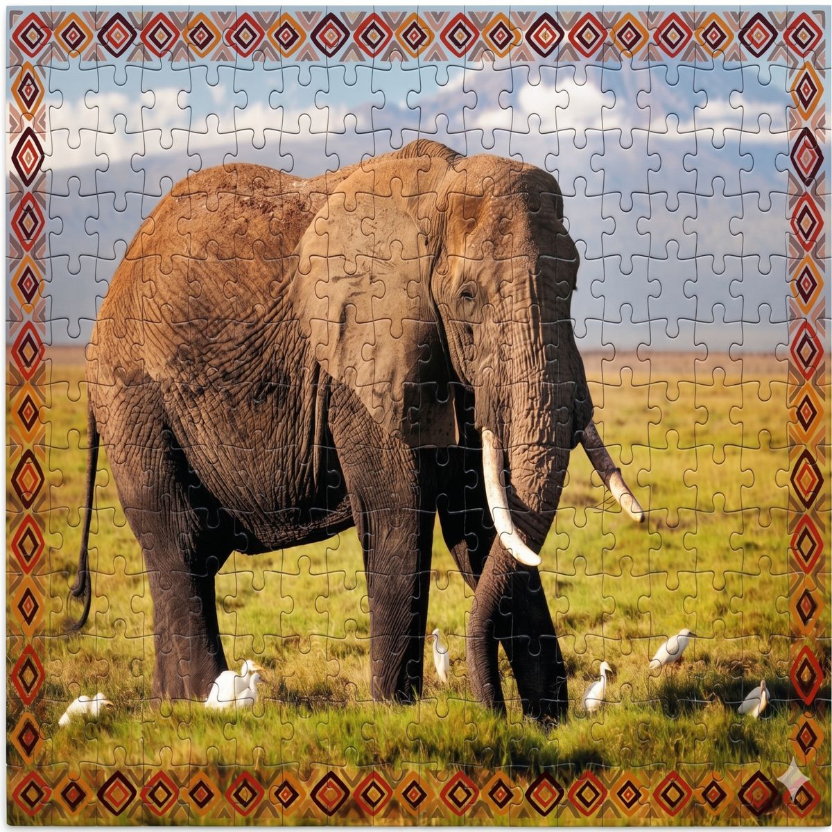 TOYNG - Puzzle Elefante (100 Piezas) - Toyng