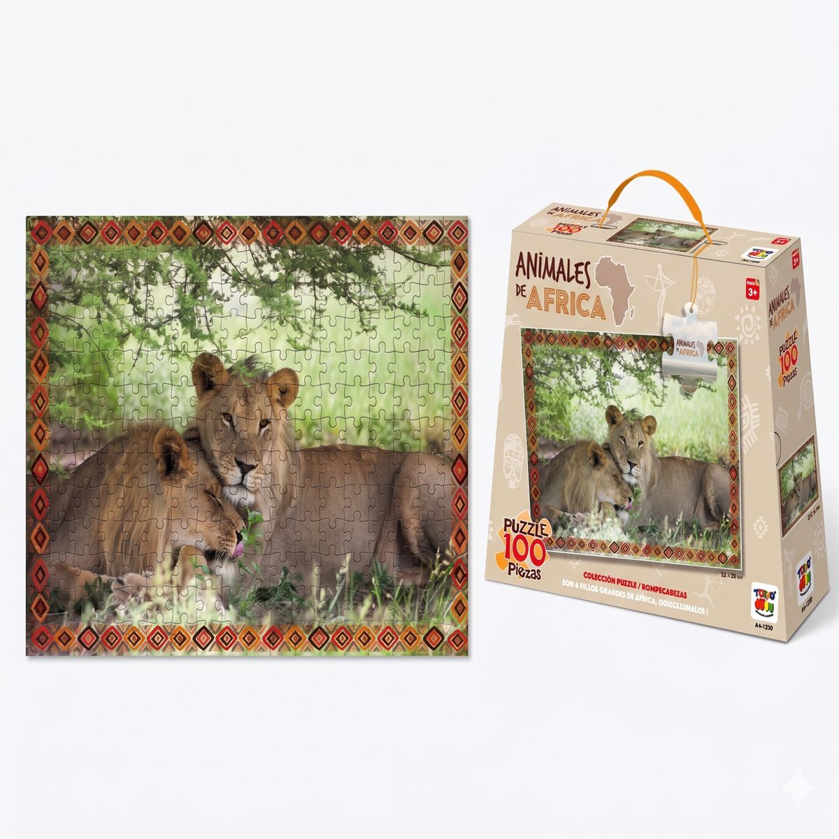 TOYNG - Puzzle Leones (100 Piezas) - Toyng
