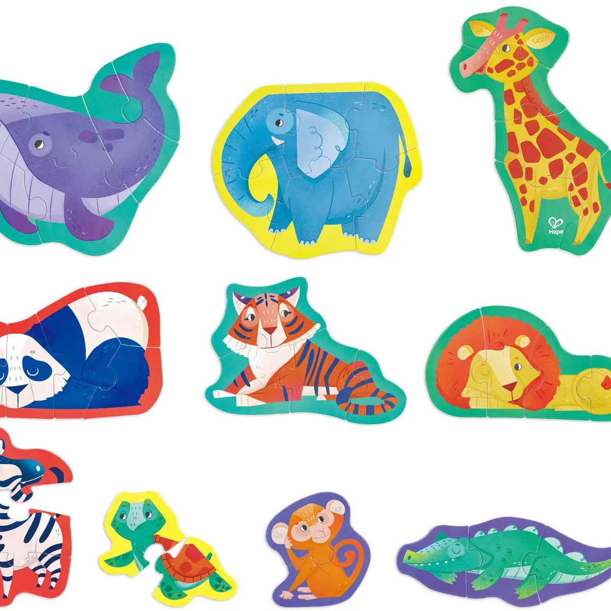 HAPE - Puzle amigos de la selva