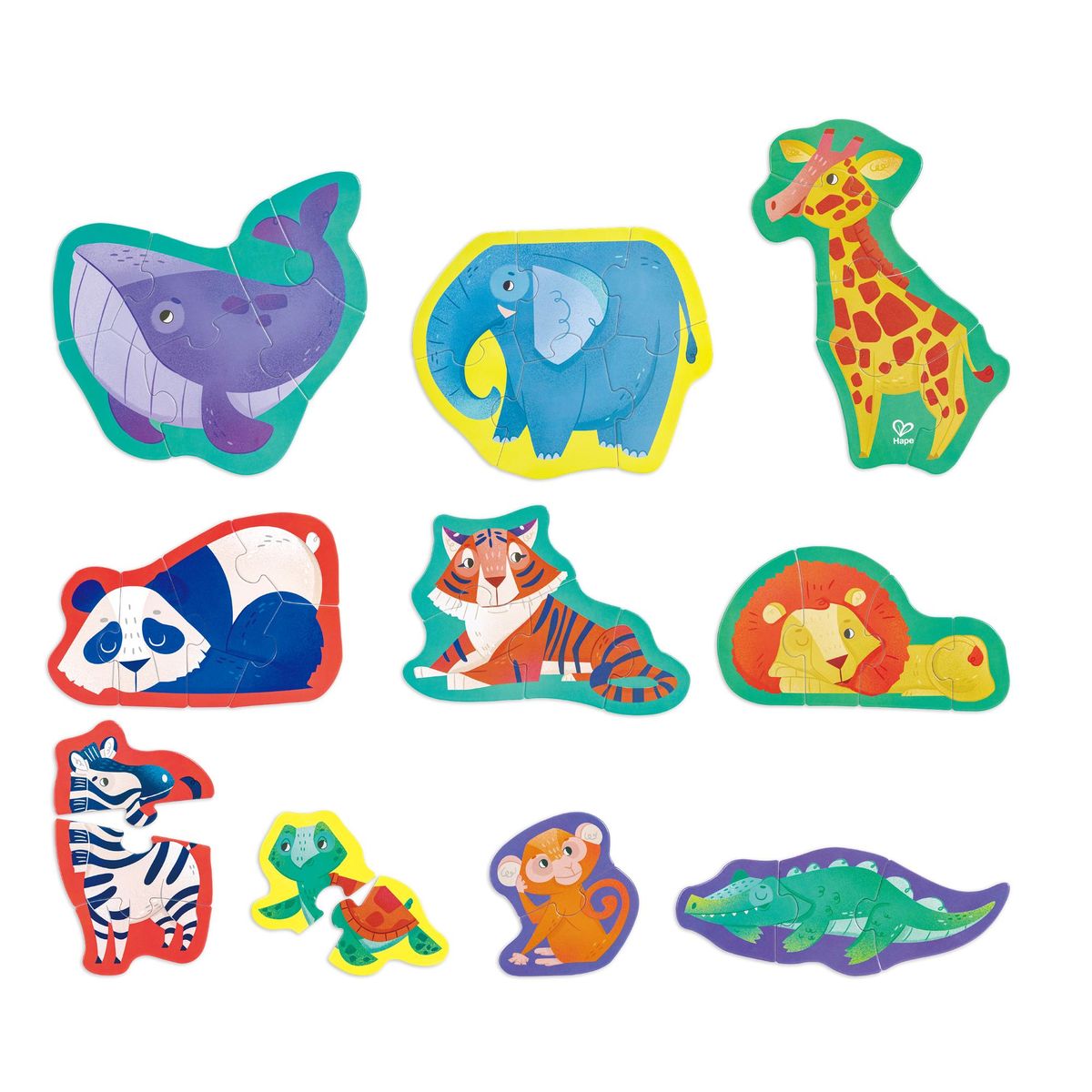 HAPE - Puzle amigos de la selva