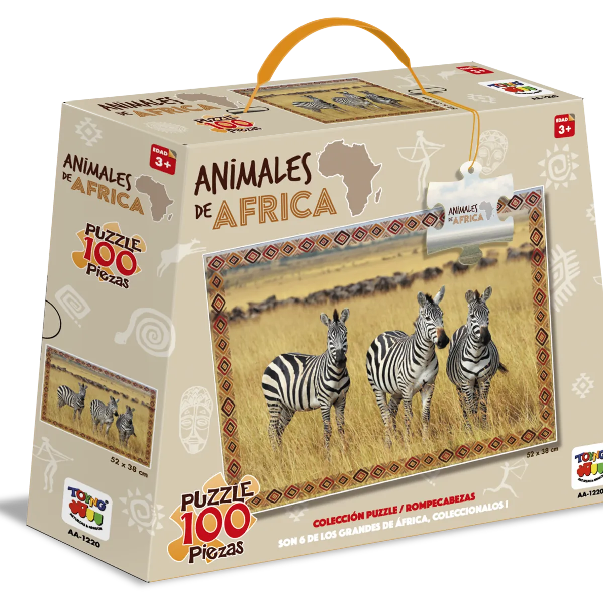 TOYNG - Puzzle Cebras (100 Piezas) - Toyng