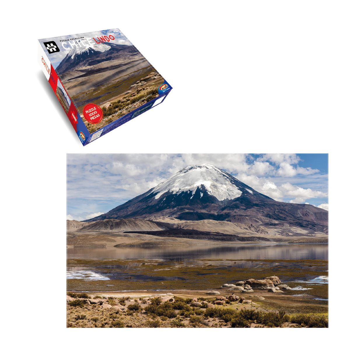 TOYNG - Puzzle Volcán Parinacot (1000 Piezas) - Toyng