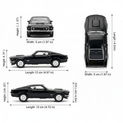 Imagen 2 del producto Auto 1969 Ford Mustang Boss 429 Escala 1:34:39 -