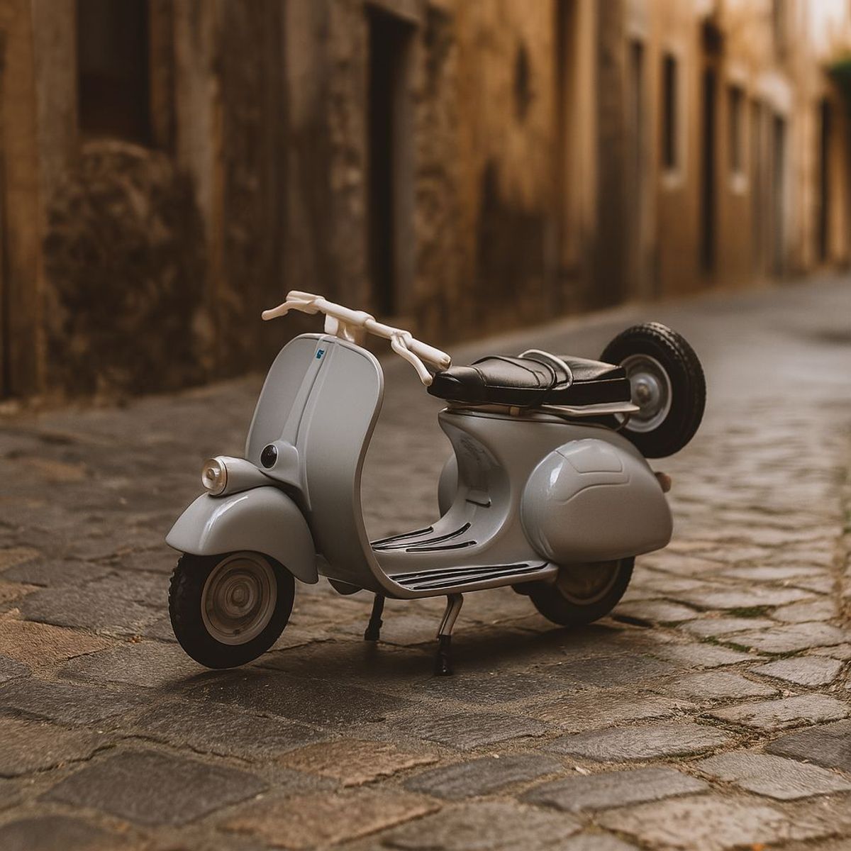 WELLY - Moto Vespa 1953 125CC Escala 1:18 - Welly