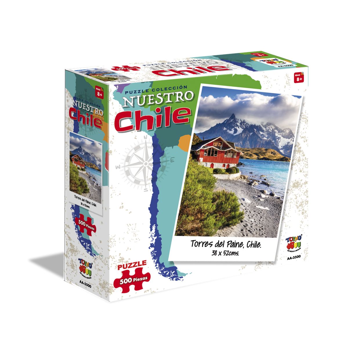 TOYNG - Puzzle 500 Torres Del Paine - Toyng