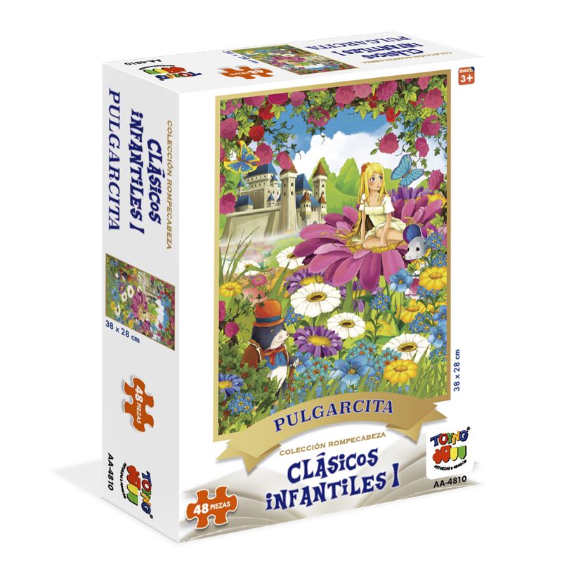 TOYNG - Puzzle 48 Piezas - Pulgarcita - Toyng