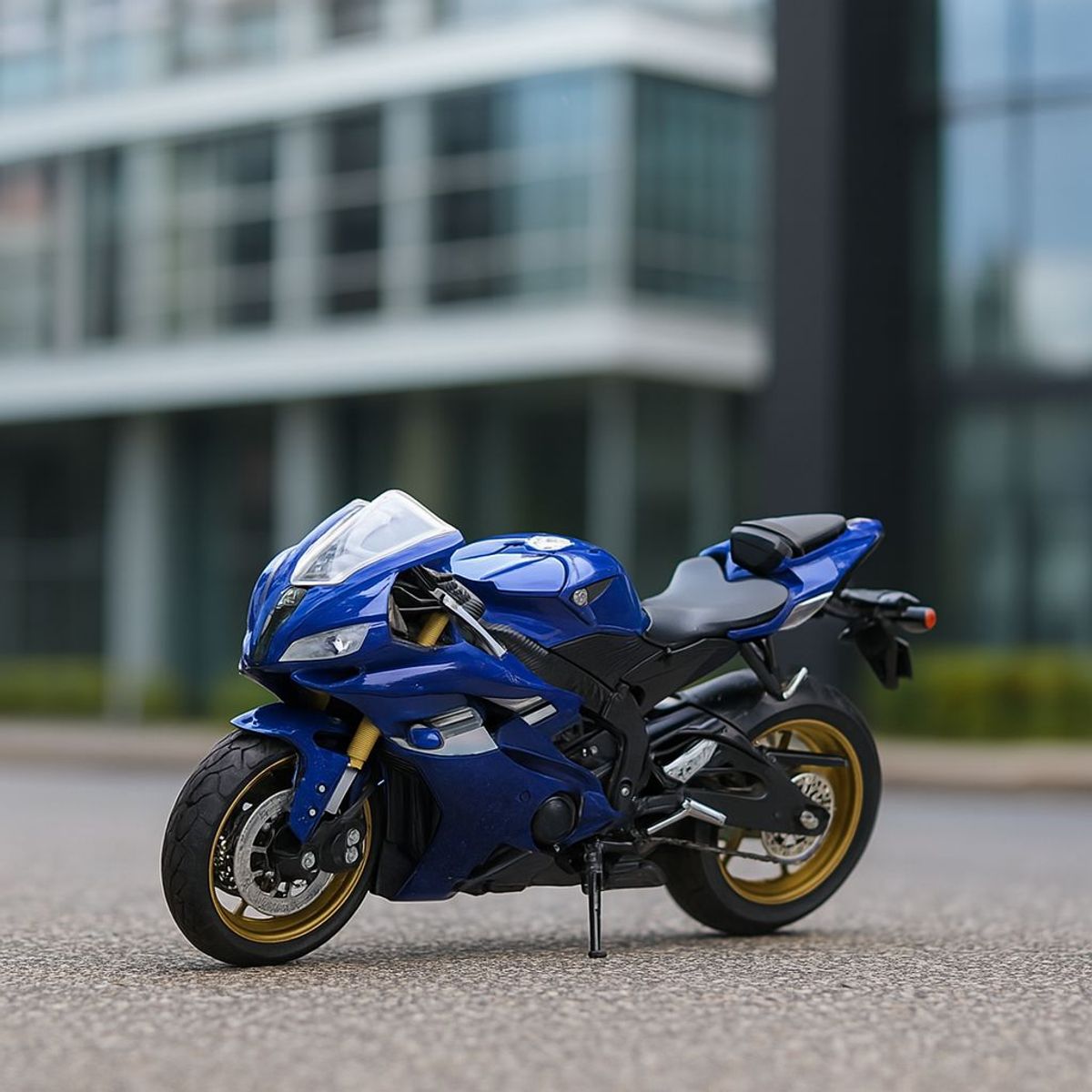 WELLY - Moto Yamaha 2008 YZF-R1 Escala 1:18 - Welly