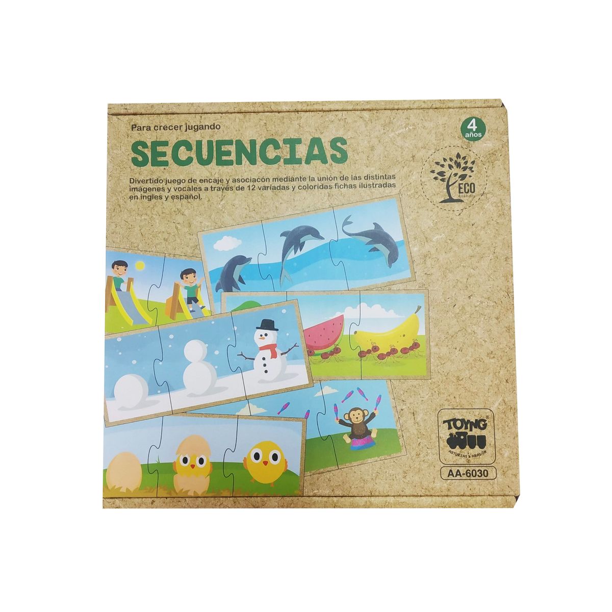 TOYNG - Juego Educativo Juego Educativo Secuencias - Toyng