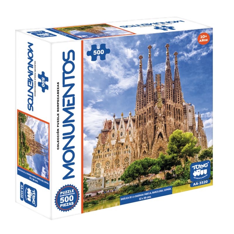 TOYNG - Puzzle 500 Basilica De La Sagrada Familia