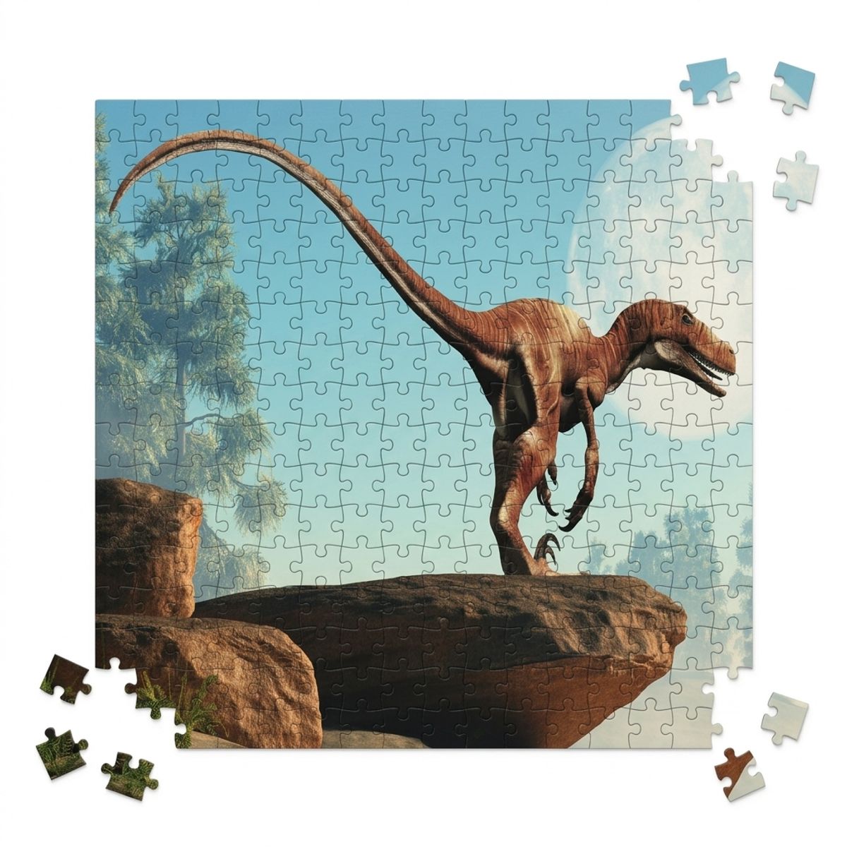 TOYNG - Puzzle Deinonychus Colección Jurásica (100 Piezas) - Toyng